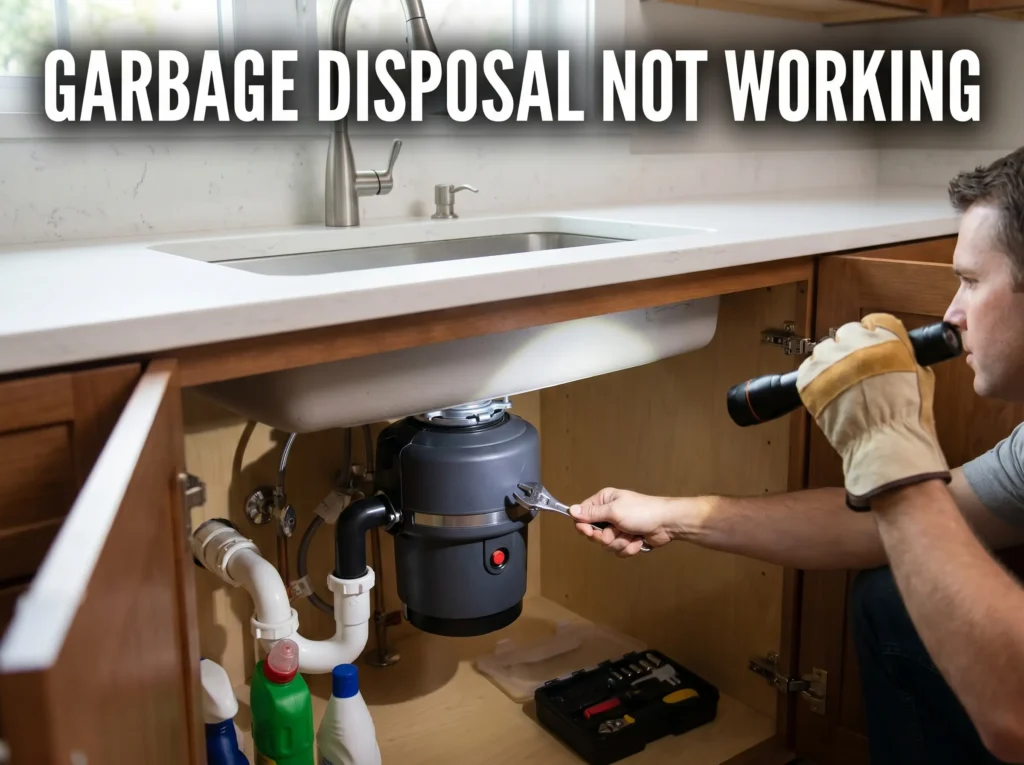 garbage disposal not working​