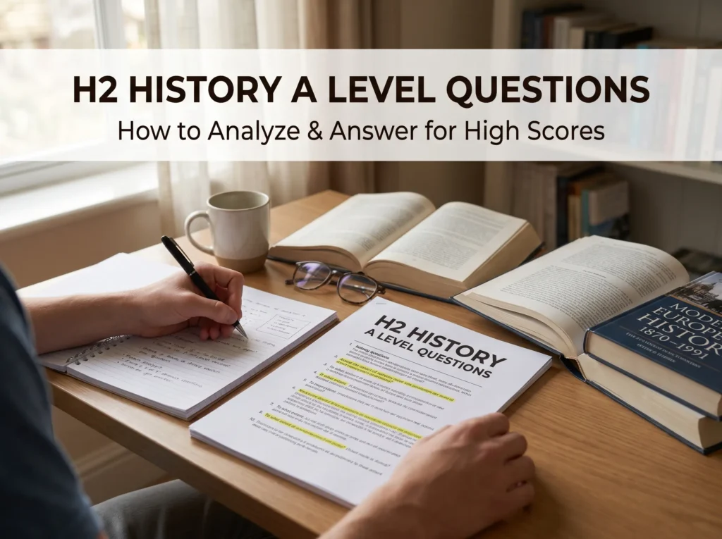 h2 history a level questions​