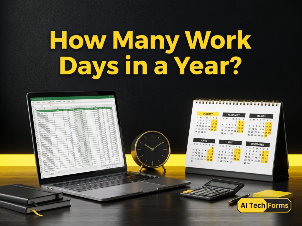 how many work days in a year​