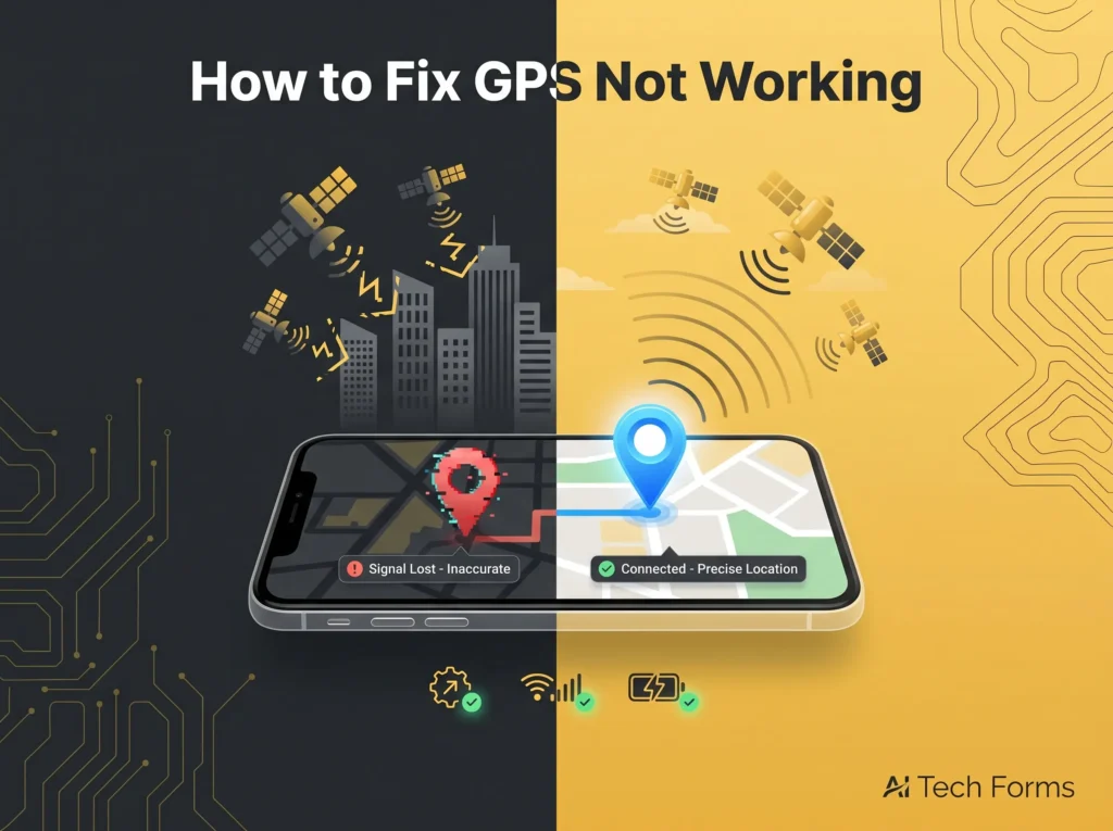 how to fix gps not working