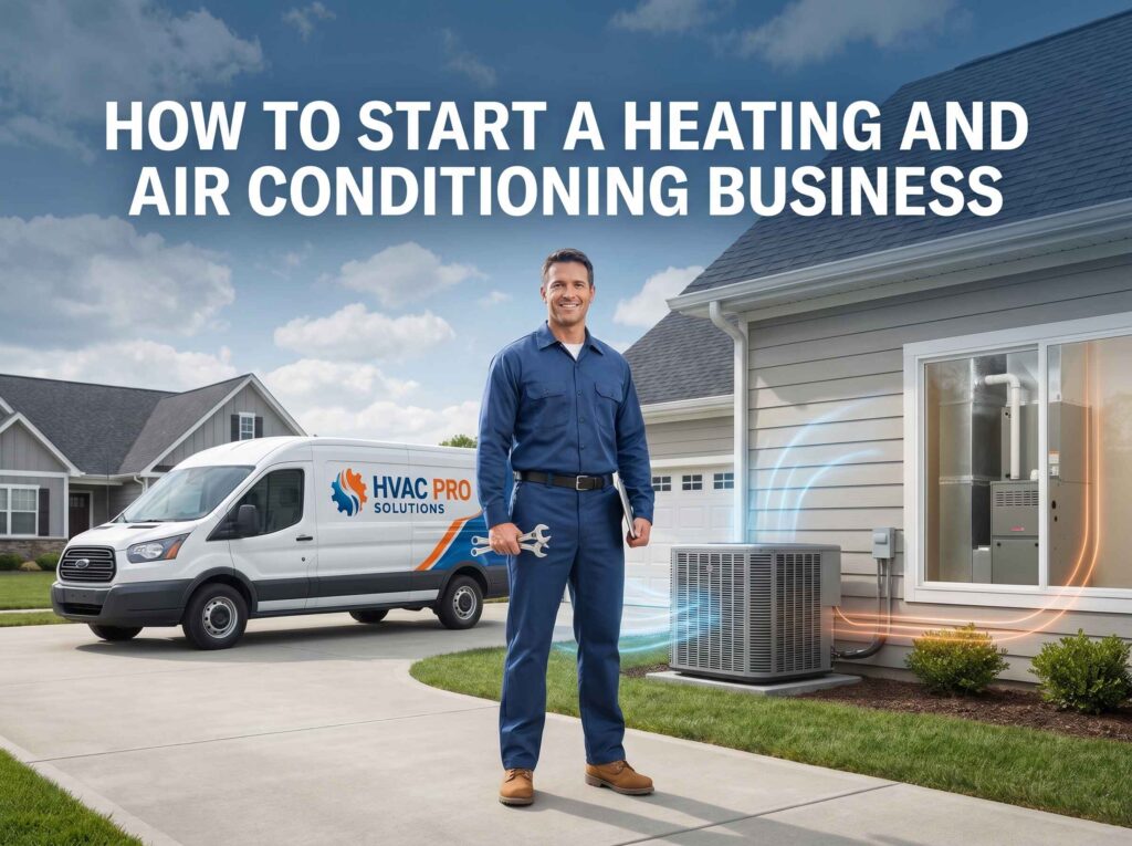 how to start a heating and air conditioning business​