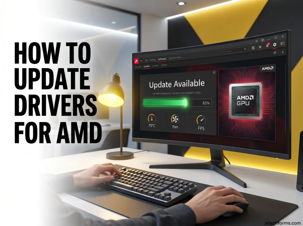 how to update drivers for amd​