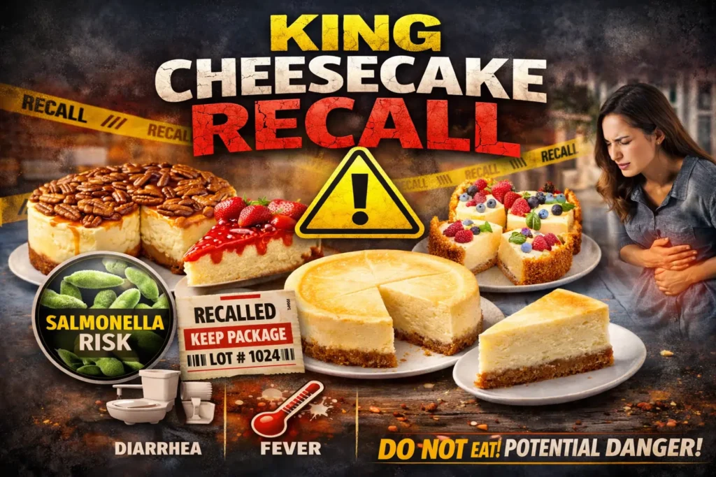 king-cheesecake-recall