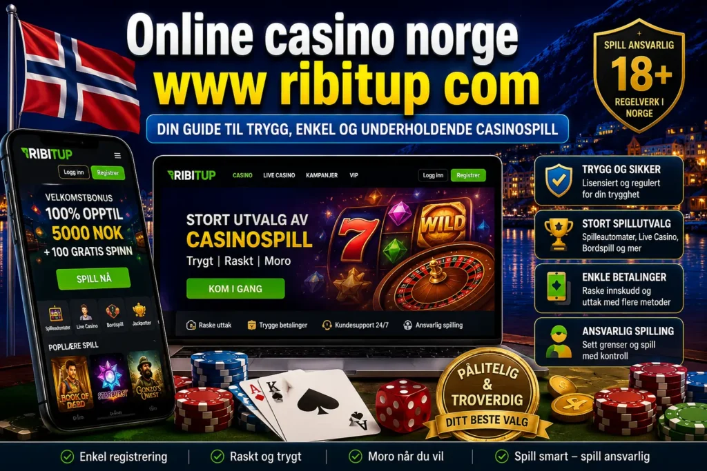 online casino norge www ribitup com