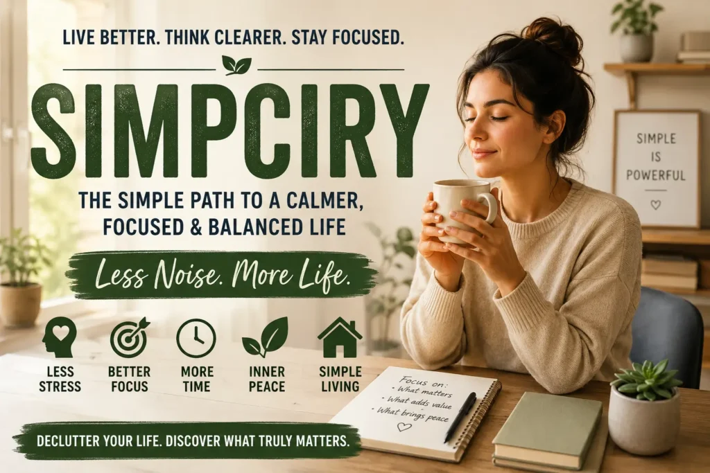 Simpciry in 2026: 9 Simple Ways to Build a Calm Clear Life! simpciry