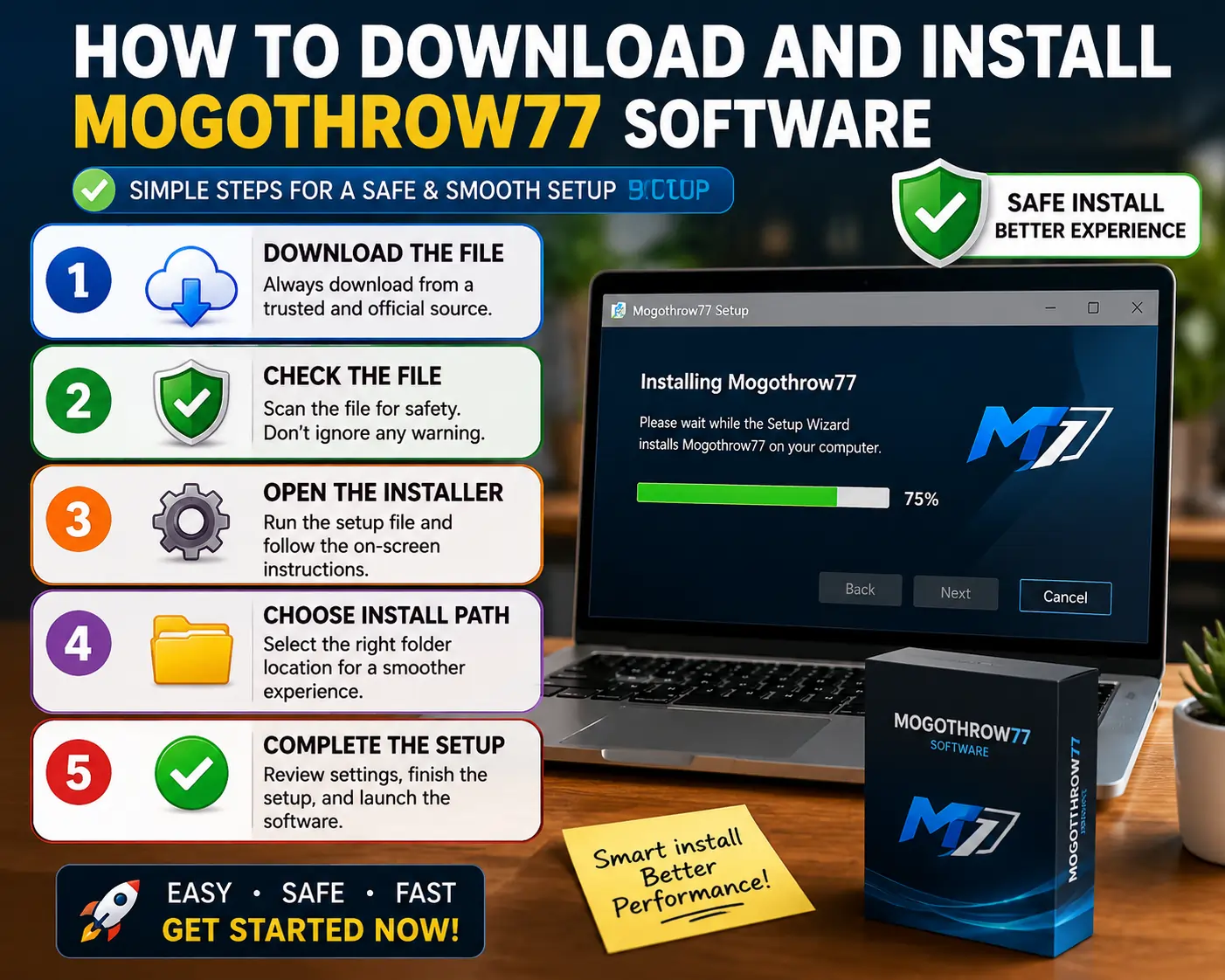 How to Download and Install Mogothrow77 Software