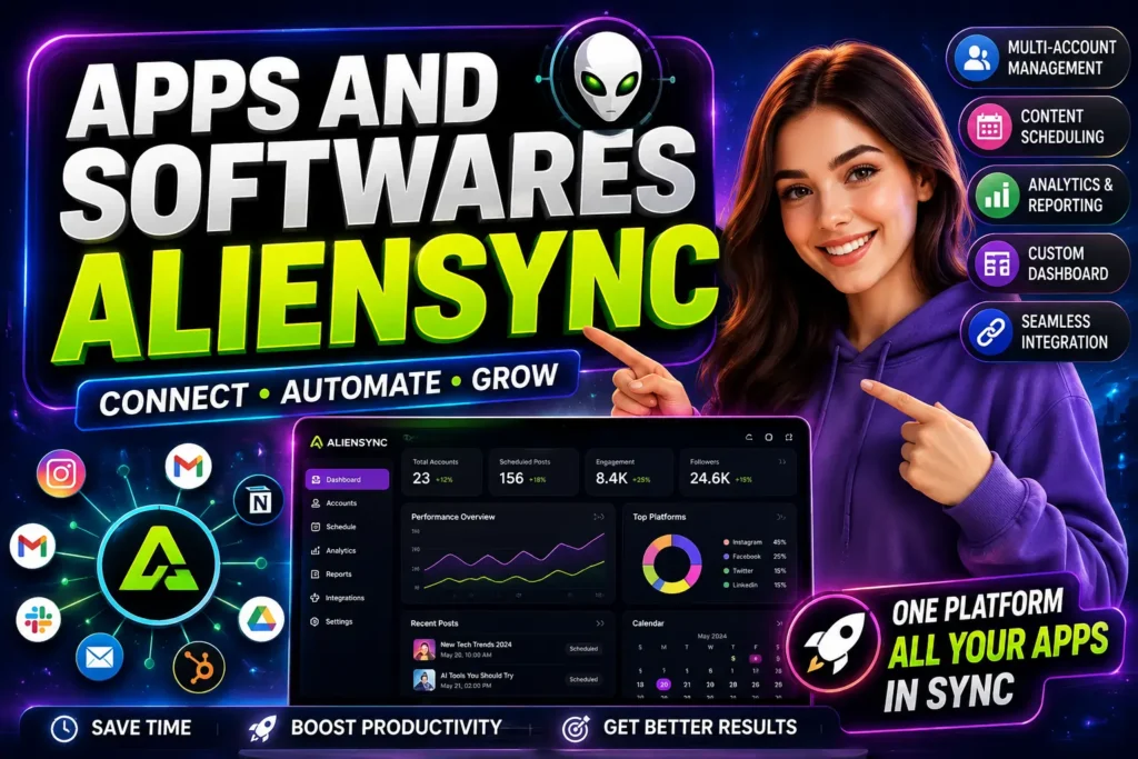 Apps and Softwares AlienSync