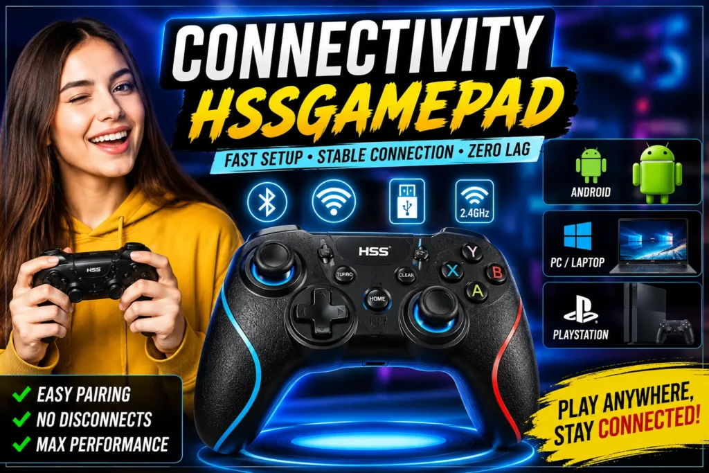 Connectivity Hssgamepad: Fast and Stable Connection connectivity hssgamepad